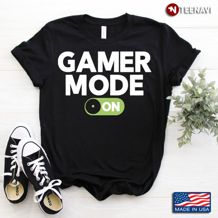Game Mode On Green Sign for Gamers Gaming Lovers