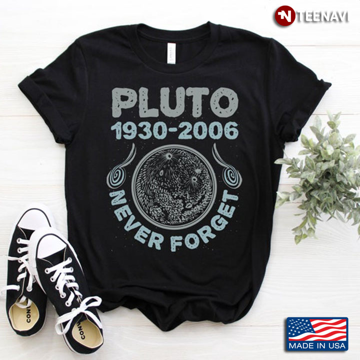 Pluto 1930-2006 Never Forget Astronomy Planet Journal Gift