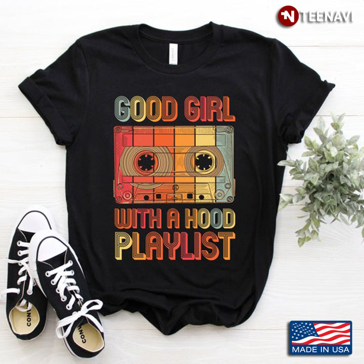 Good Girl With A Hood Playlist Colorful Vintage for Girls
