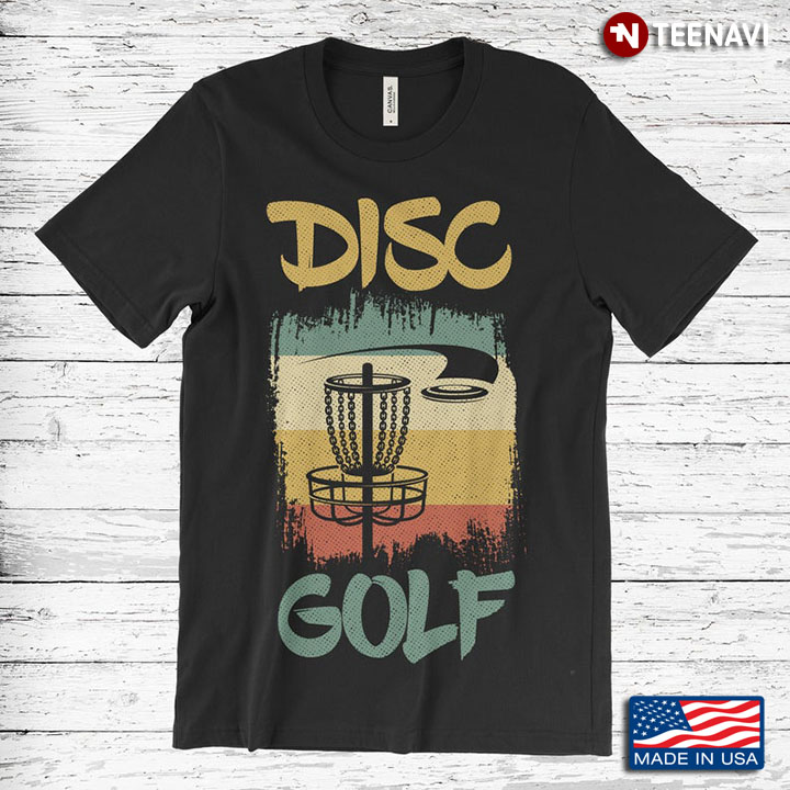 Vintage Disc Golf Basket Flying Disc Sport for Disc Golf Lovers