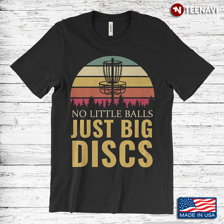 Vintage Little Balls Just Big Discs for Disc Golf Lovers
