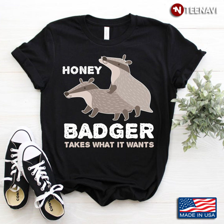 Funny Honey Badger Takes What It Wants for Animal Lovers