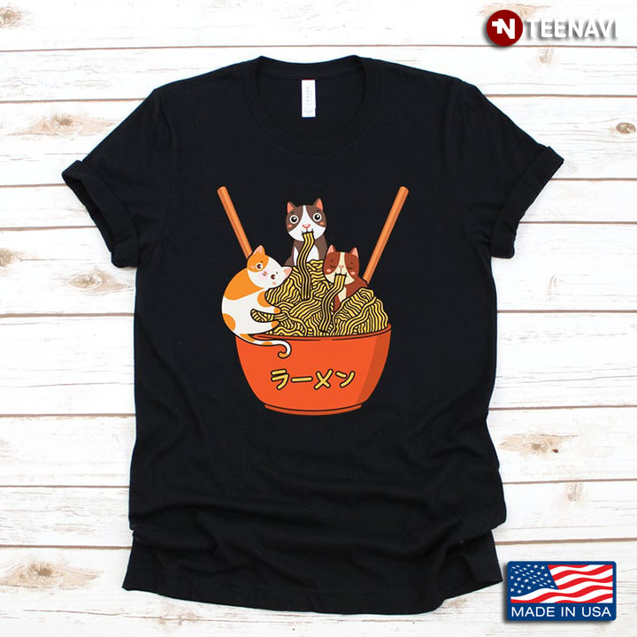 Adorable Cats and Ramen Noodle for Cat Lovers
