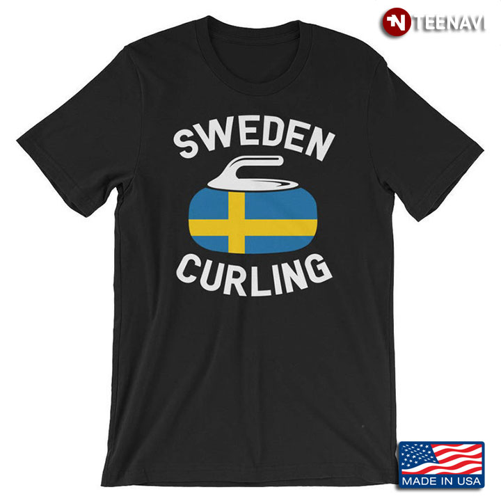 Sweden Flag Curling Indoor Game for Swedish