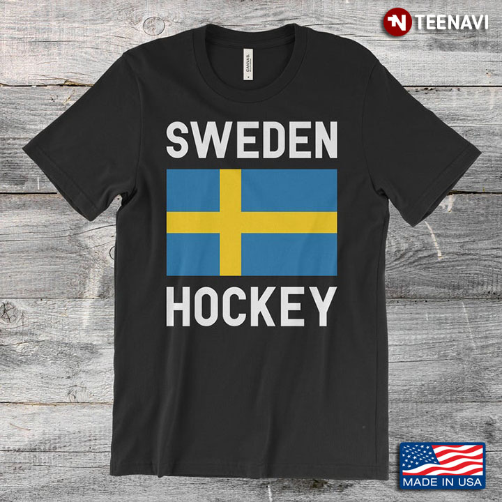 Sweden Hockey Sweden Flag for Sports Lovers
