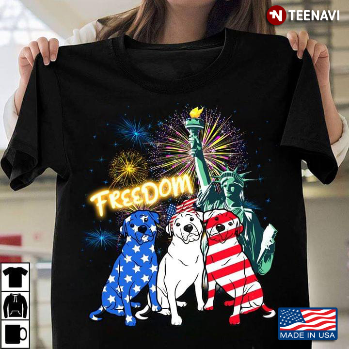 Patriotic Rottweiler 4th of July Celebrating Freedom American USA Flag for Dog Lover