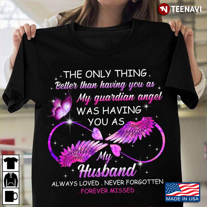 My Guardian Angel Was Having You As My Husband Remembrance Gift for Wife