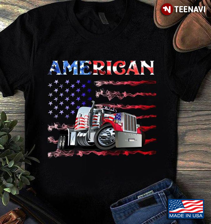 American Tractor Cool Design for Patriotic Cool Tractor Driver
