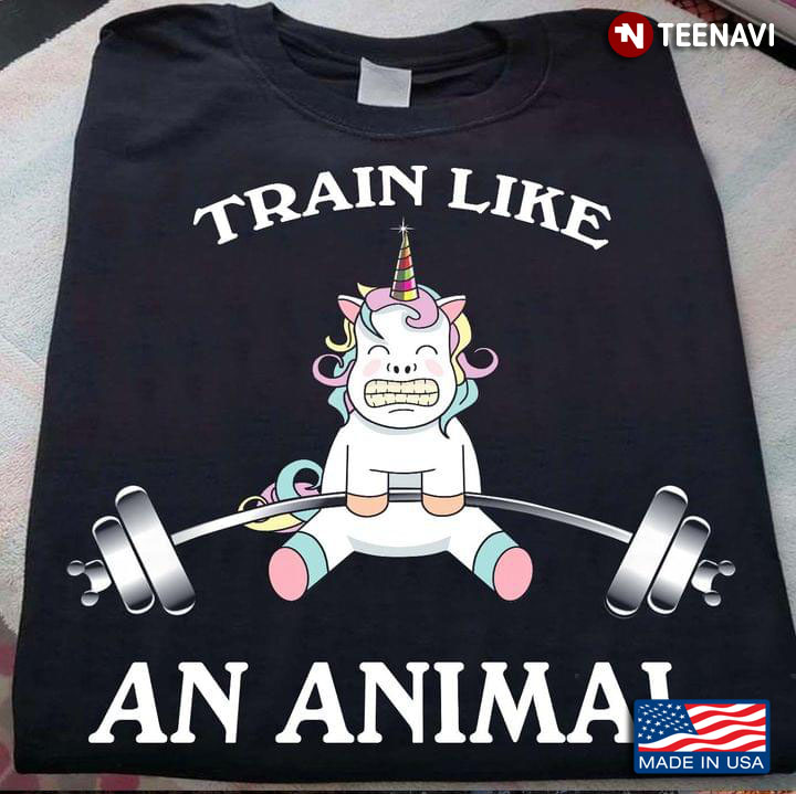 Train Like An Animal Workout Unicorn Weight Lifting