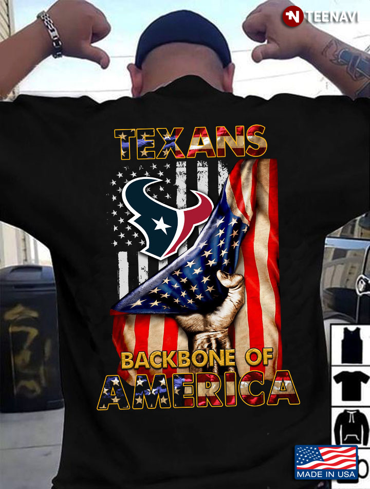 Houston Texans Backbone Of America NFL Football