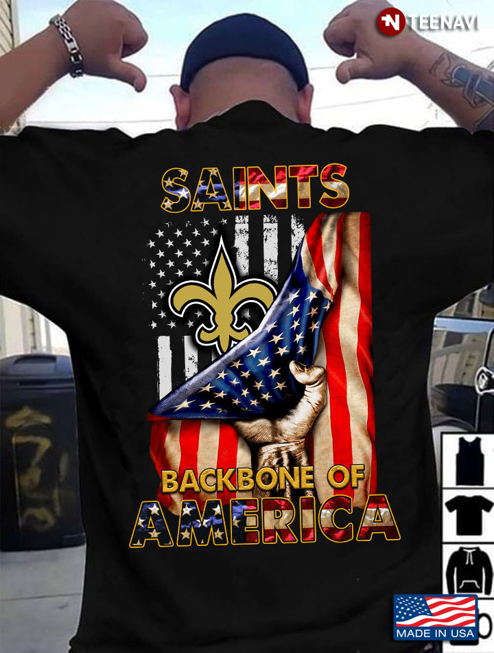New Orleans Saints Backbone Of America NFL Football