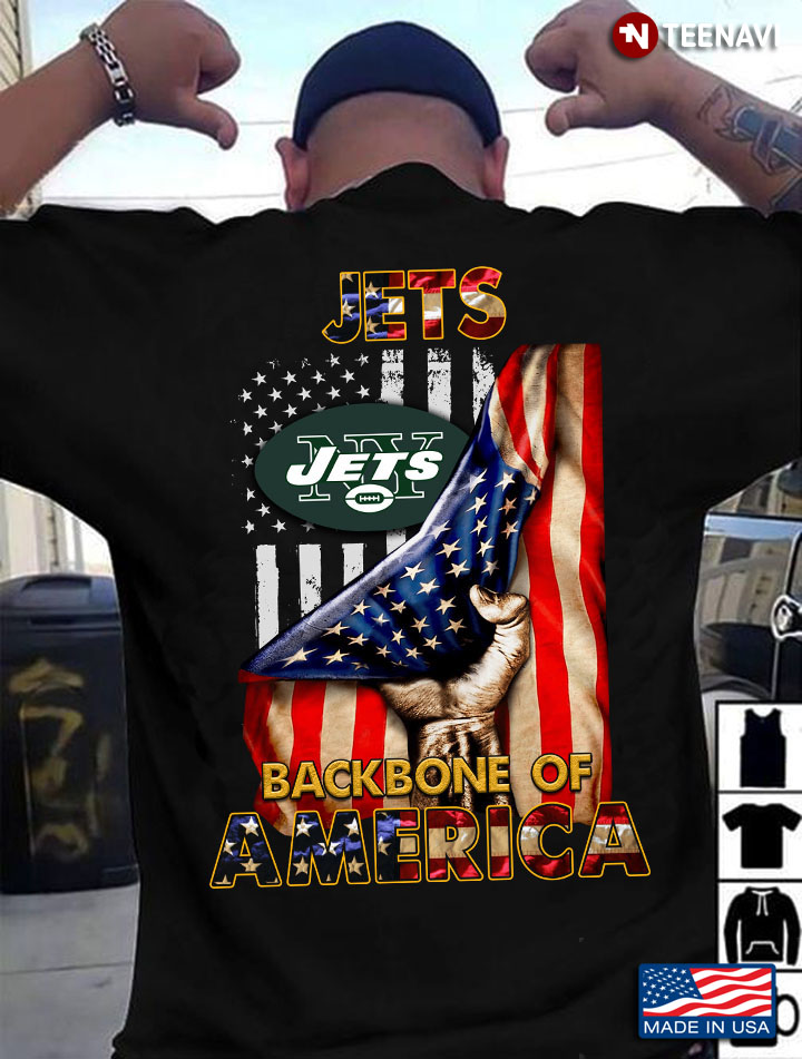 New York Jets Backbone Of America NFL Football