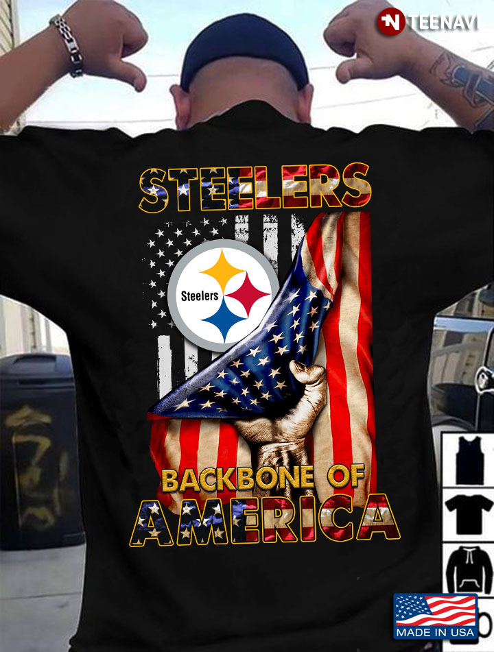 Pittsburgh Steelers Backbone Of America NFL Football