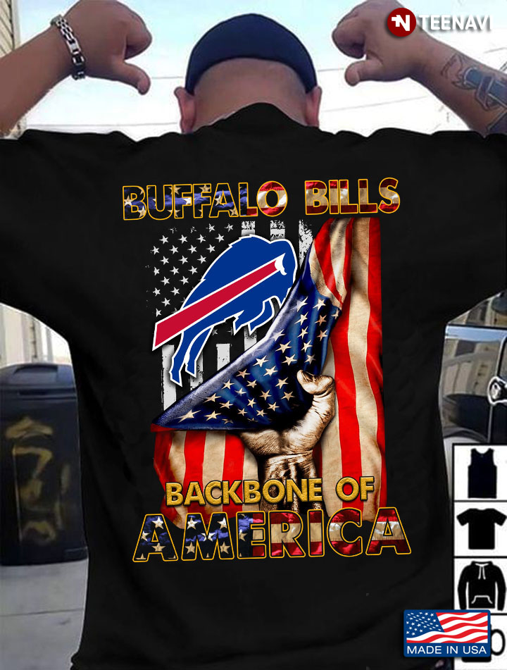 Buffalo Bills Backbone Of America NFL Football