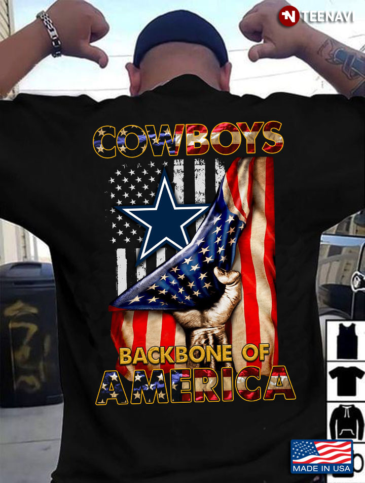 Dallas Cowboys Backbone Of America NFL Football