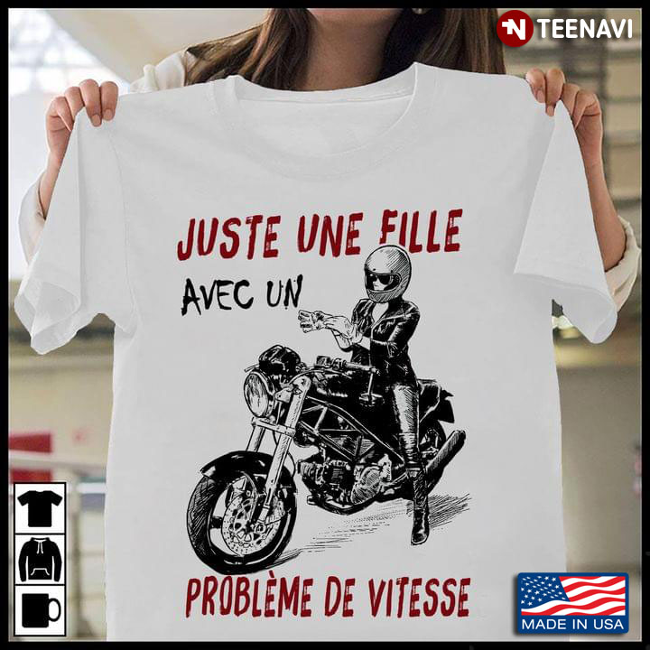 Motorcycle Juste Une Fille Avec Un Probleme De Vitesse