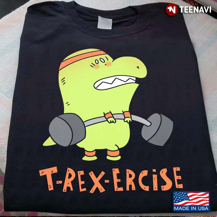 Dinosaur Weightlifting T-Rex-Ercise