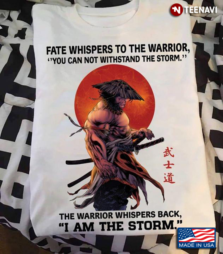 Wolverine Samurai Fate Whispers To The Warrior You Can Not Withstand The Storm