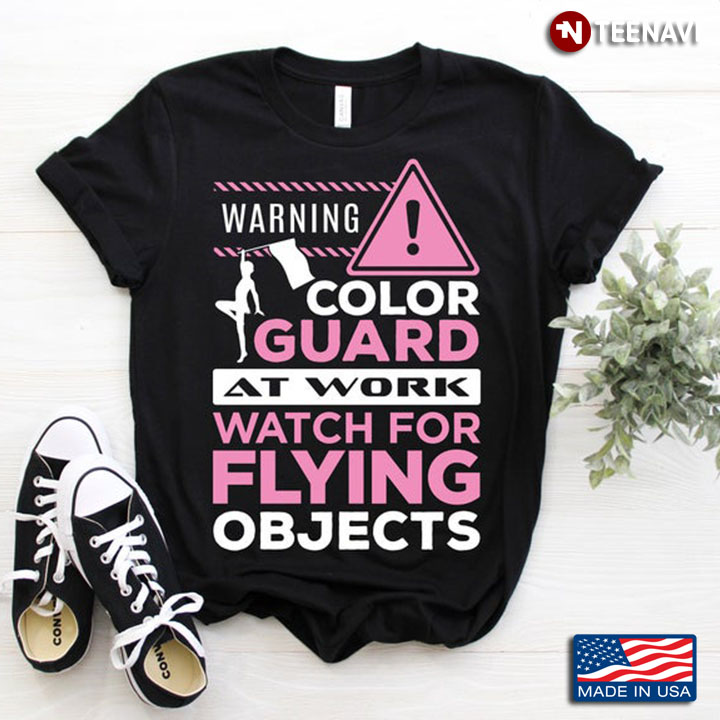 Warning Color Guard Watch For Flying Objects