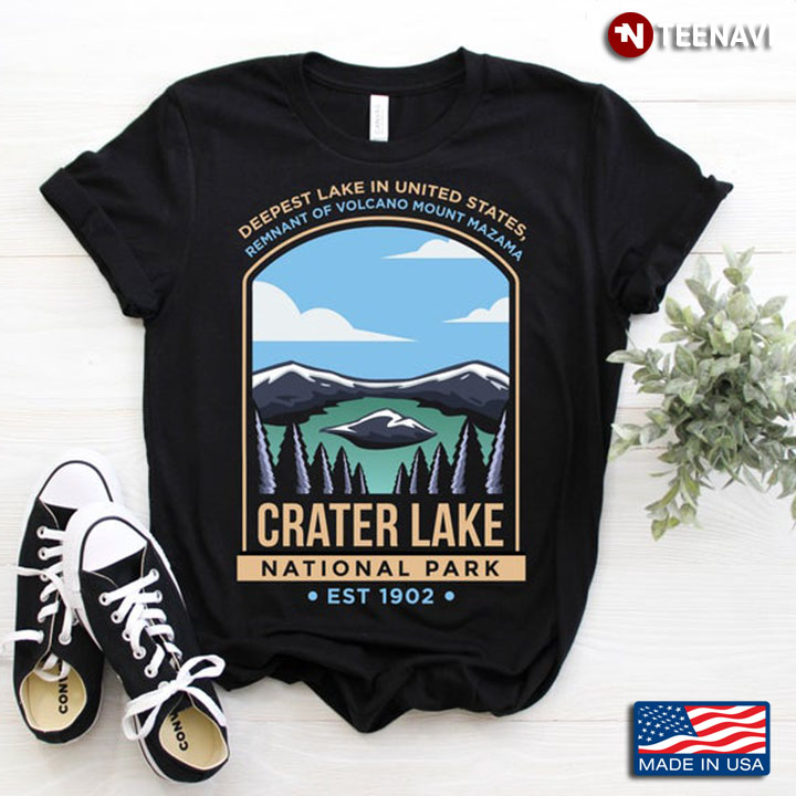 Deepest Lake In United States Remmant Of Volcano Mount Mazama Crater Lake National Park Est 1902