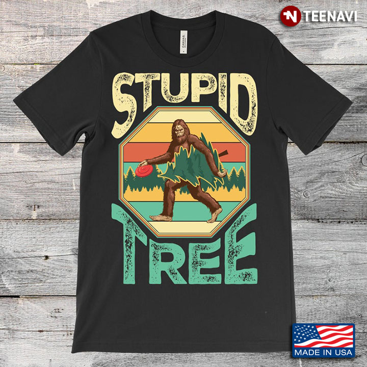 Vintage Stupid Tree Bigfoot Disc Golf