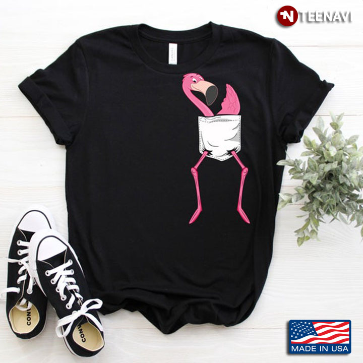 A Flamingo In The Pocket For Animal Lover