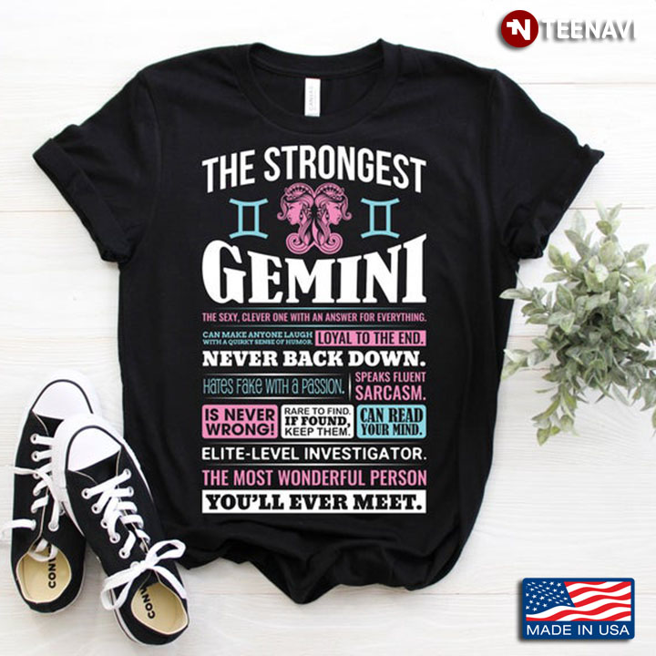 The Strongest Gemini Never Back Down You'll Ever Meet