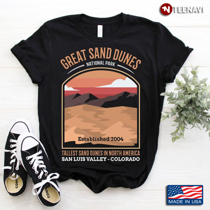 Great Sand Dunes National Park Established 2004 Tallest Sand Dunes In North America San Luis Valley