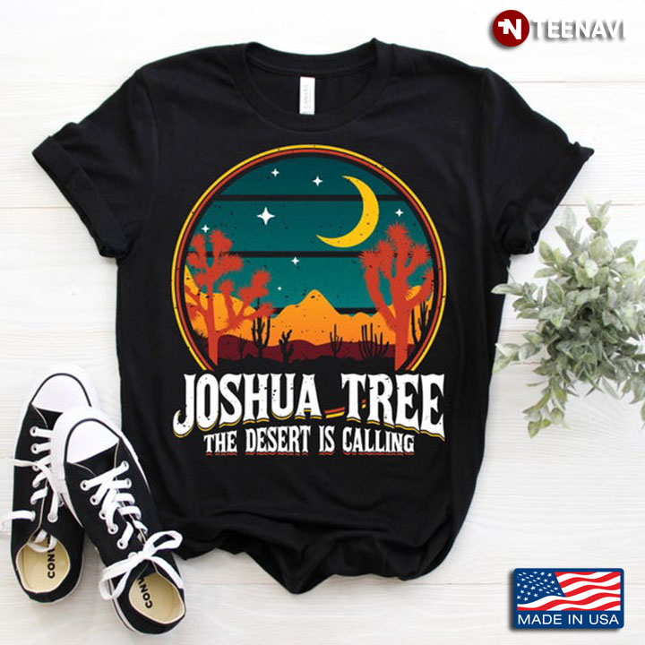Vintage Joshua Tree The Desert Is Calling For Traveling Lover