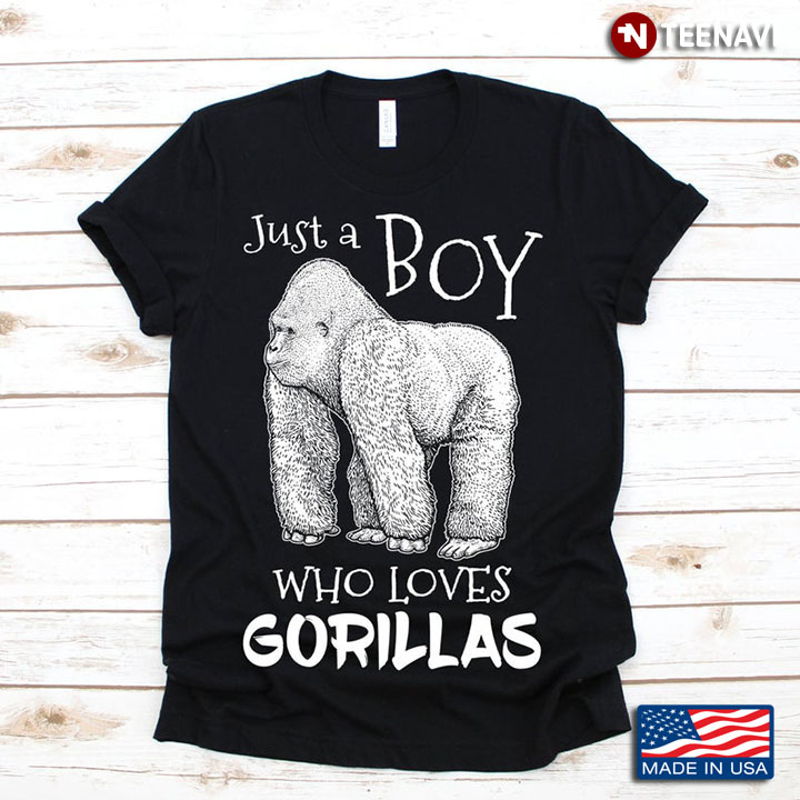 Just A Boy Who Loves Gorillas