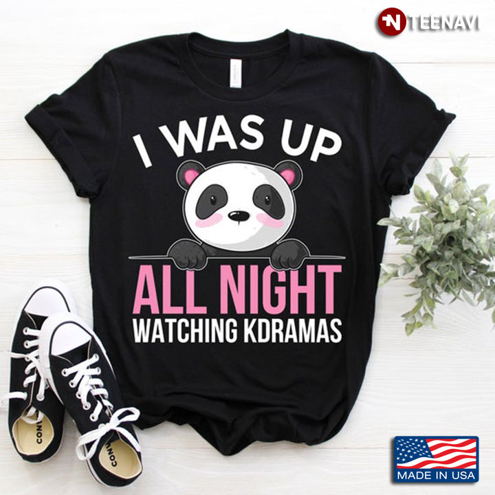 Panda I Was Up All Night Watching K Dramas