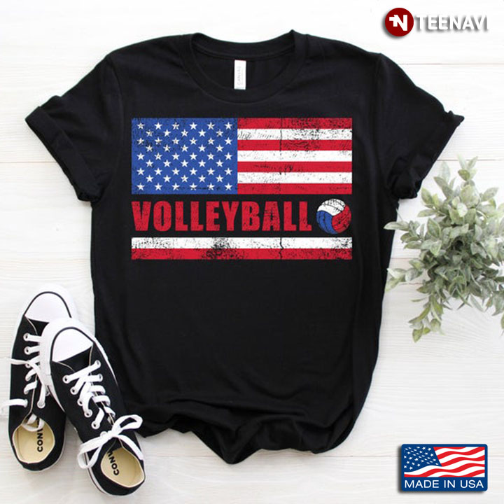 American Flag Volleyball For Sport Lover