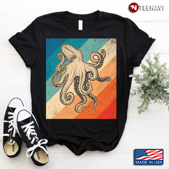 Vintage Octopus For Animal Lover