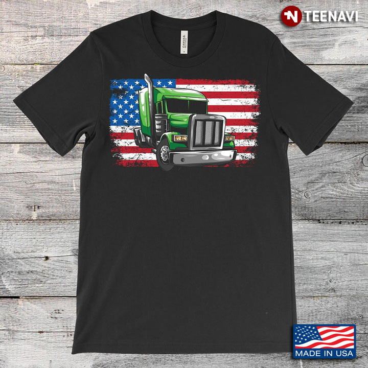 American Flag Truck For Trucker