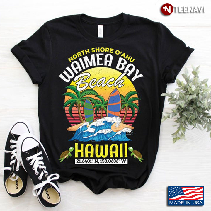 North Shore O'ahu Waimea Bay Beach Hawaii For Travel Lover