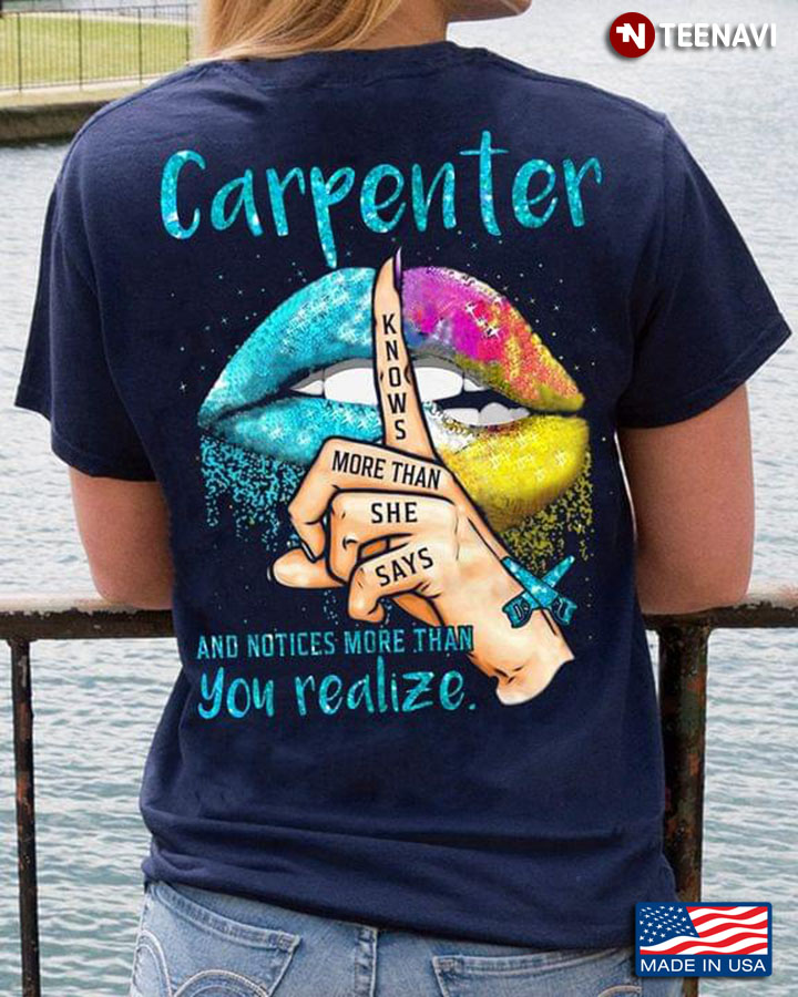 Carpenter Knows More Than She Says And Notices More Than You Realize