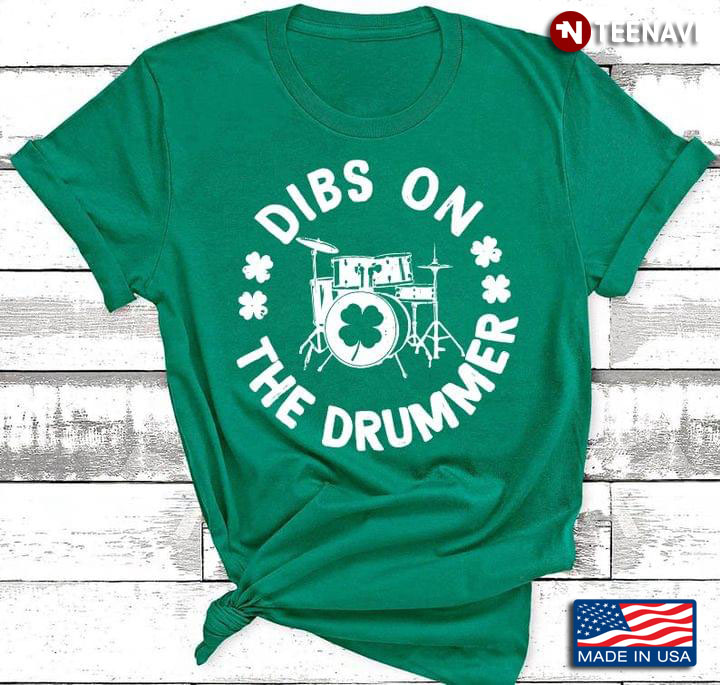 Dibs On The Drummer For St Patrick's Day