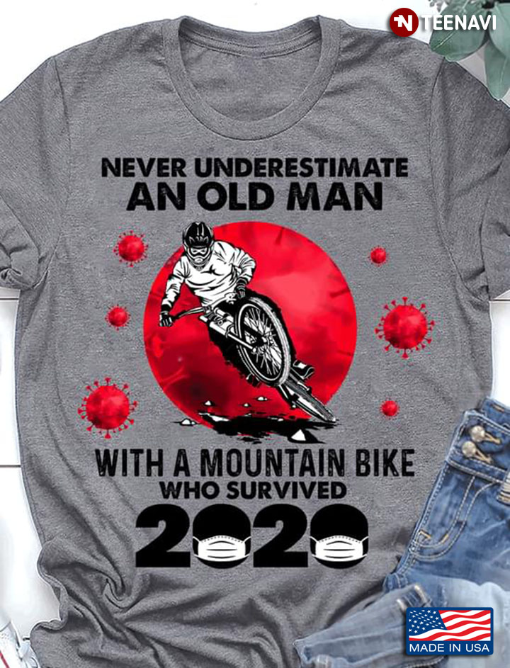 Never Underestimate An Old Man With A Mountain Bike Who Survived 2020