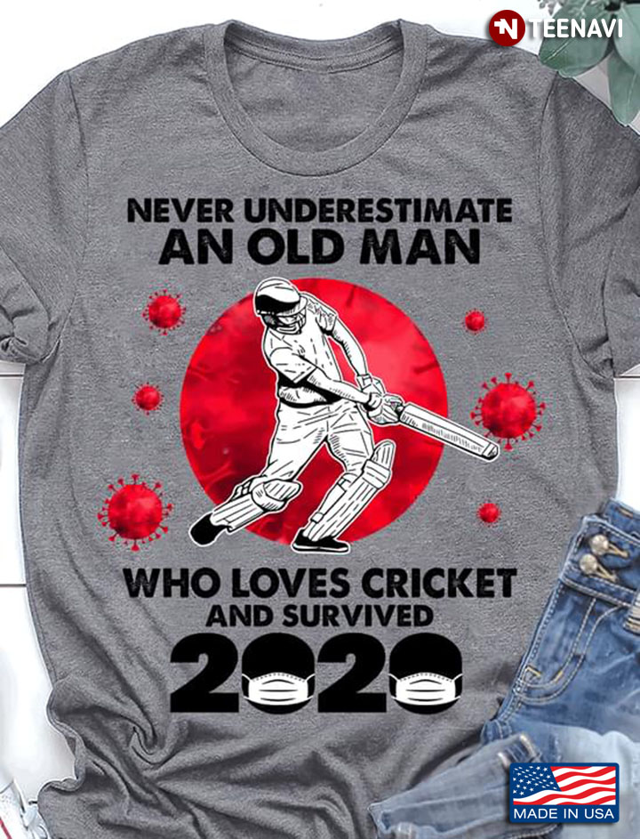 Never Underestimate An Old Man Who Loves Cricket And Survived 2020