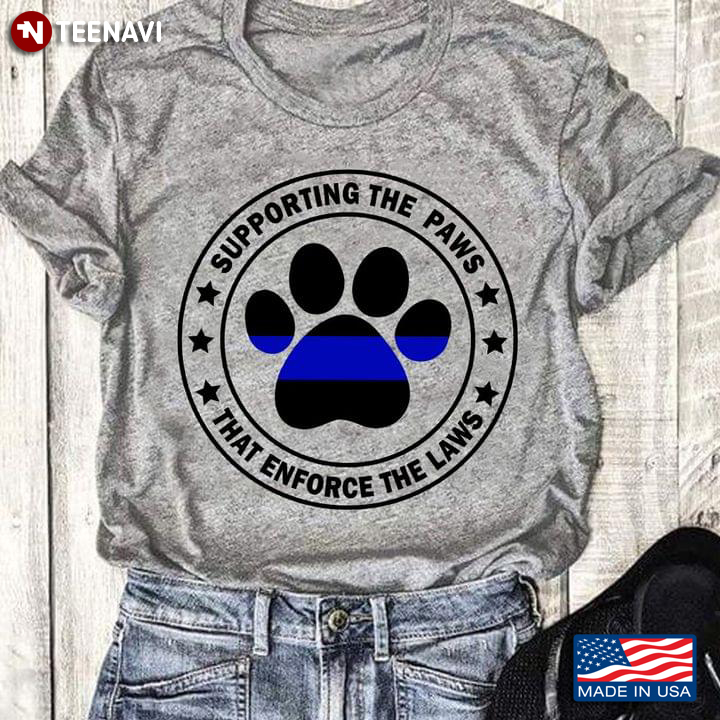 Supporting The Paws That Enforce The Laws For Police Officer