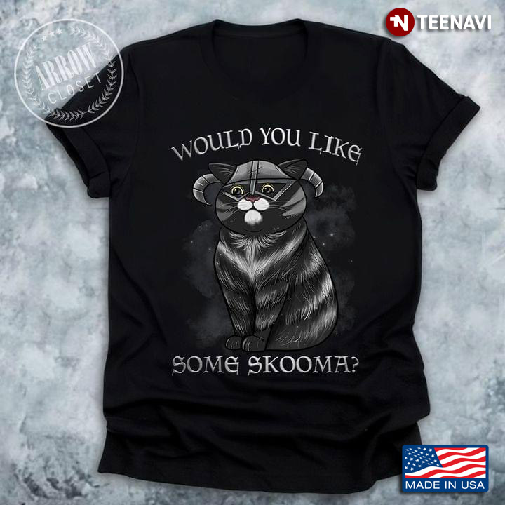 Cat The Elder Scrolls Would You Like Some Skooma For Cat Lover