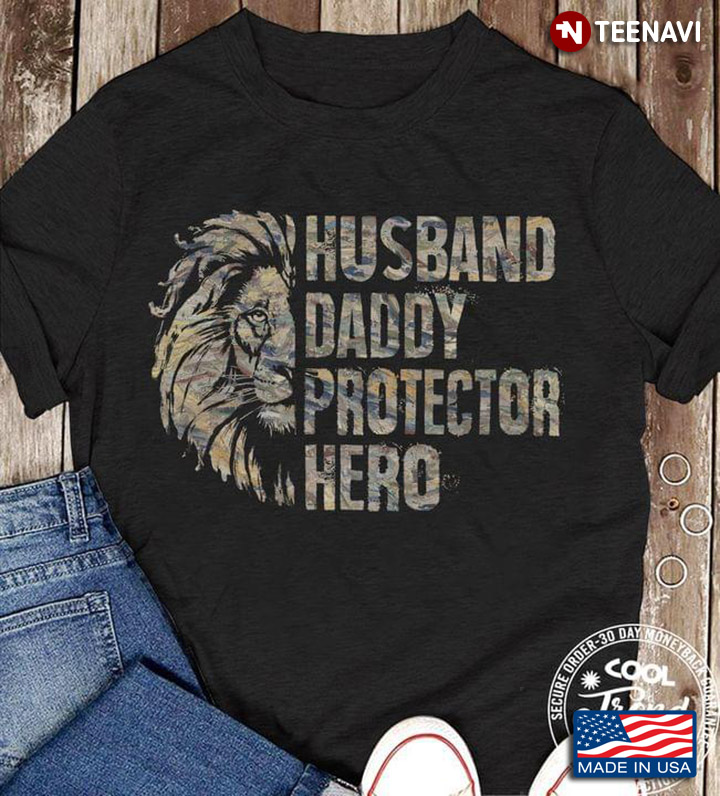 Lion Husband Daddy Protector Hero For Father's Day