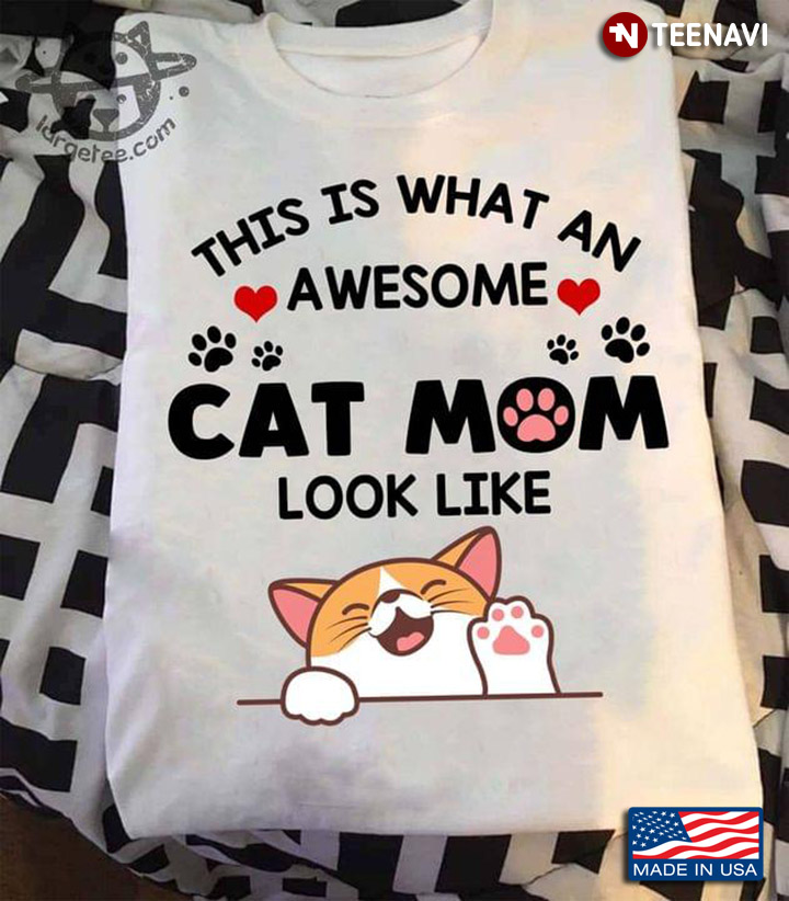 This Is What An Awesome Cat Mom Look Like For Cat Lover