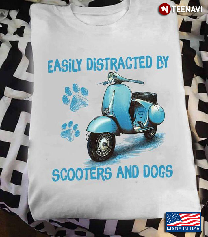 Easily Distracted By Scooters And Dogs