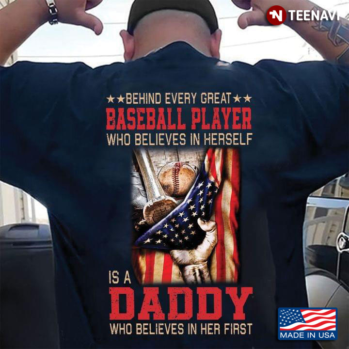 Behind Every Great Baseball Player Who Believes In Herself Is A Daddy Who Believes In Her First