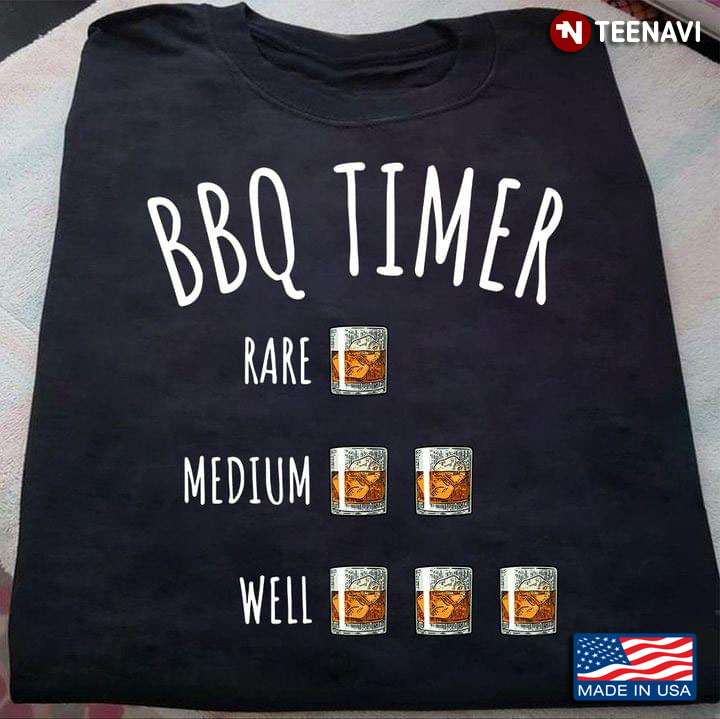 BBQ Timer Rare Medium Well Bourbon