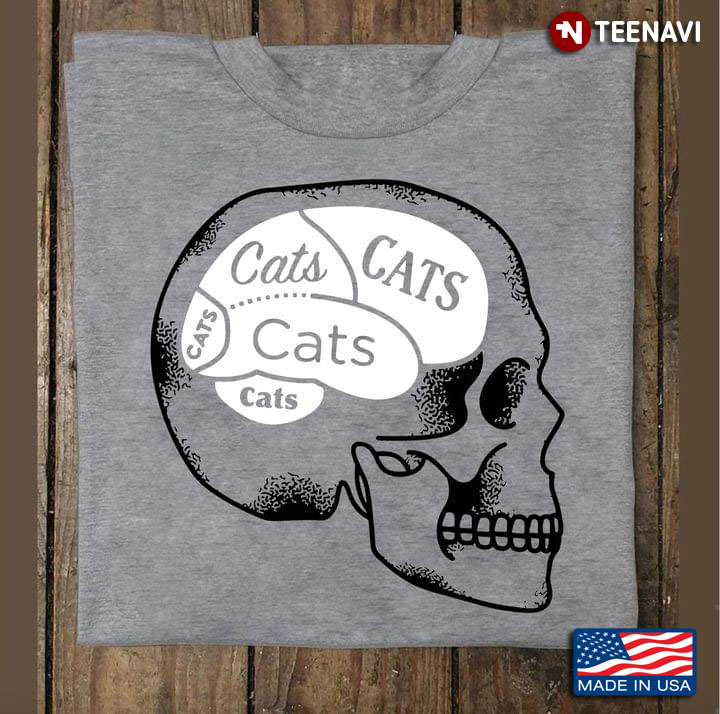 Cats Are In Skull For Cat Lovers