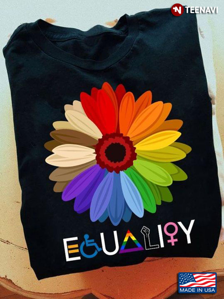 LGBT Sunflower Equality Daisy
