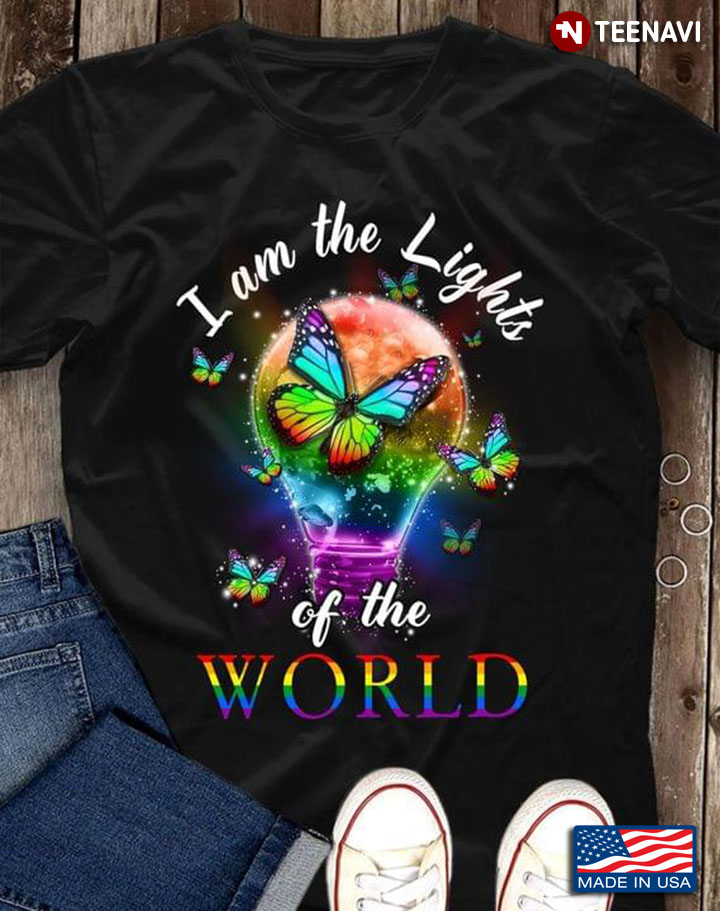 Butterfly LGBT I Am The Light Of The World