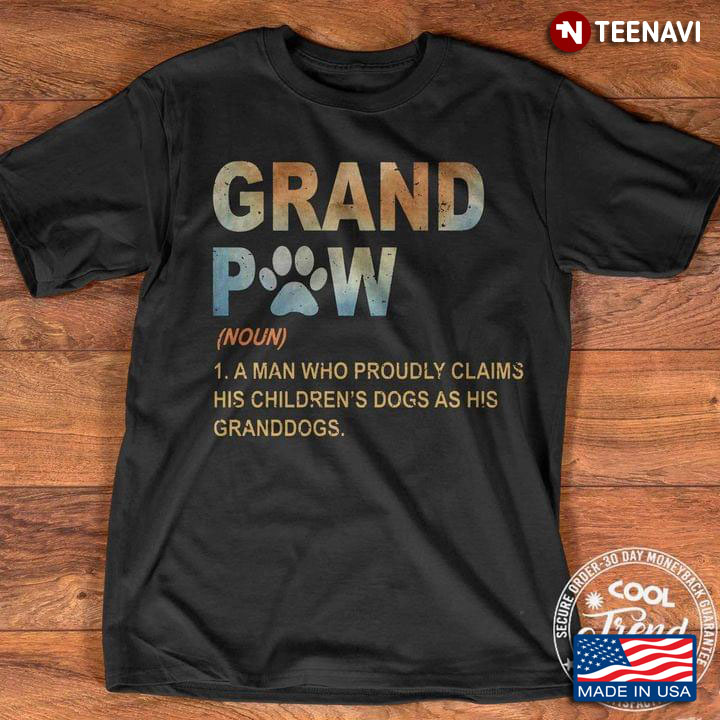 Grand Paw A Man Who Proudly Claims His Children’s Dogs At His Granddogs